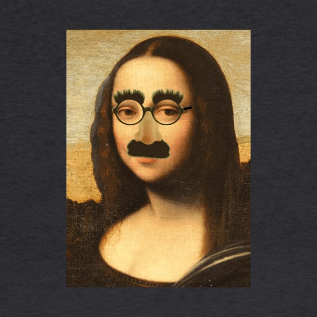 Mona Incognito - Mona Lisa in Disguise by Naves